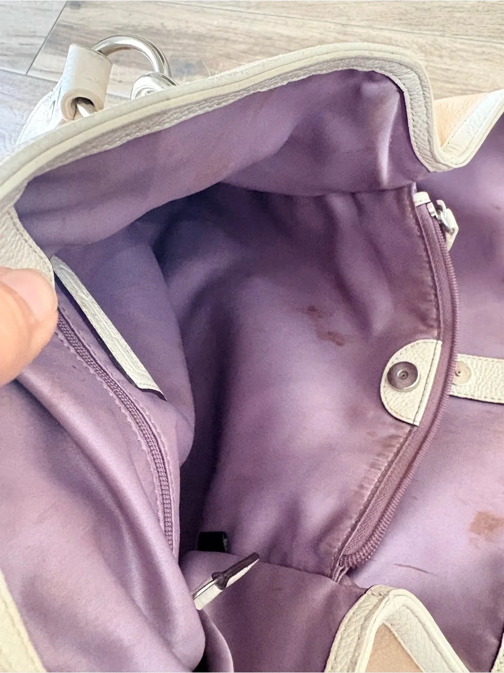Coach Pebbled Leather Penelope Carryall Tote